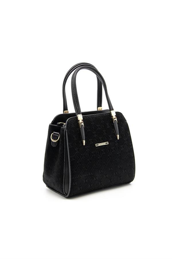 Silver Polo SP1136 Kadın El Çantası Fashion Siyah-Siyah