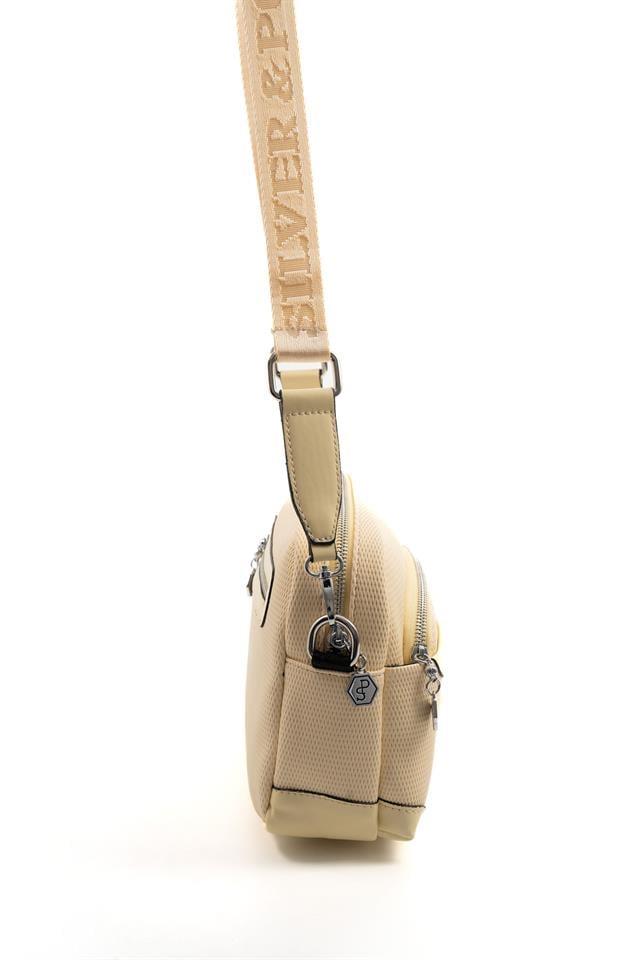Silver Polo SP1201 Kadın Çapraz Çanta Petek Sarı-Sarı