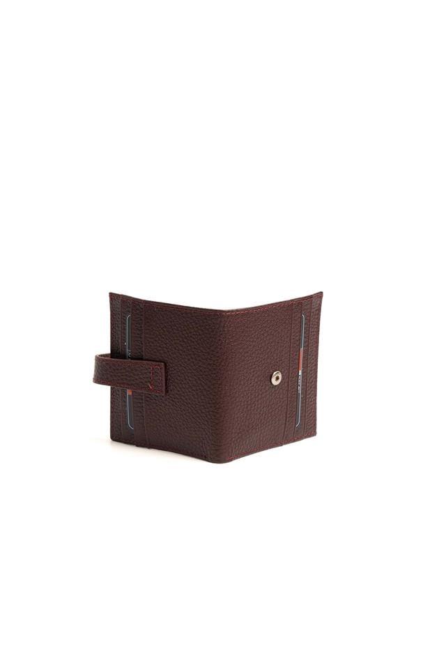 Silver Polo SP1190 Kadın Cüzdan & Kartlık Düz Deri Bordo-Bordo