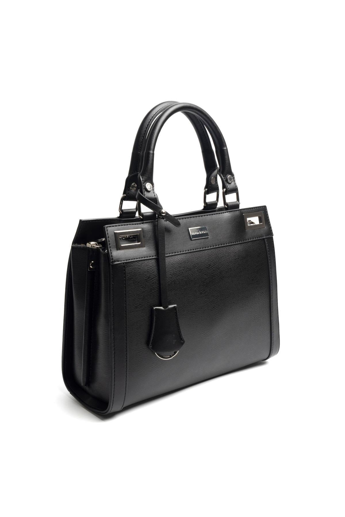 Silver & Polo Siyah SP1174 Kadın El Çantası