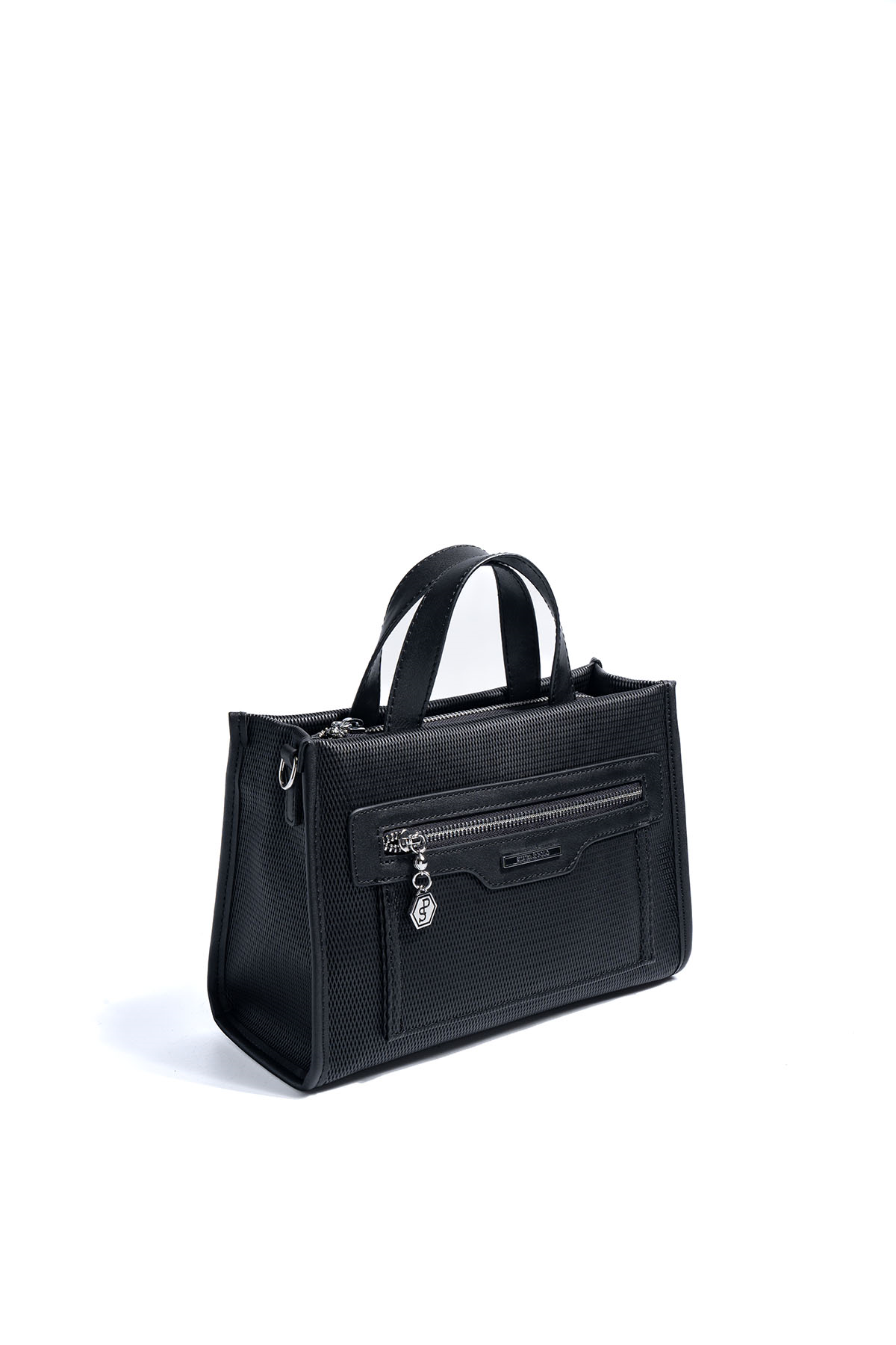 Silver & Polo SP1271 Kadın El Çantası Petek Siyah