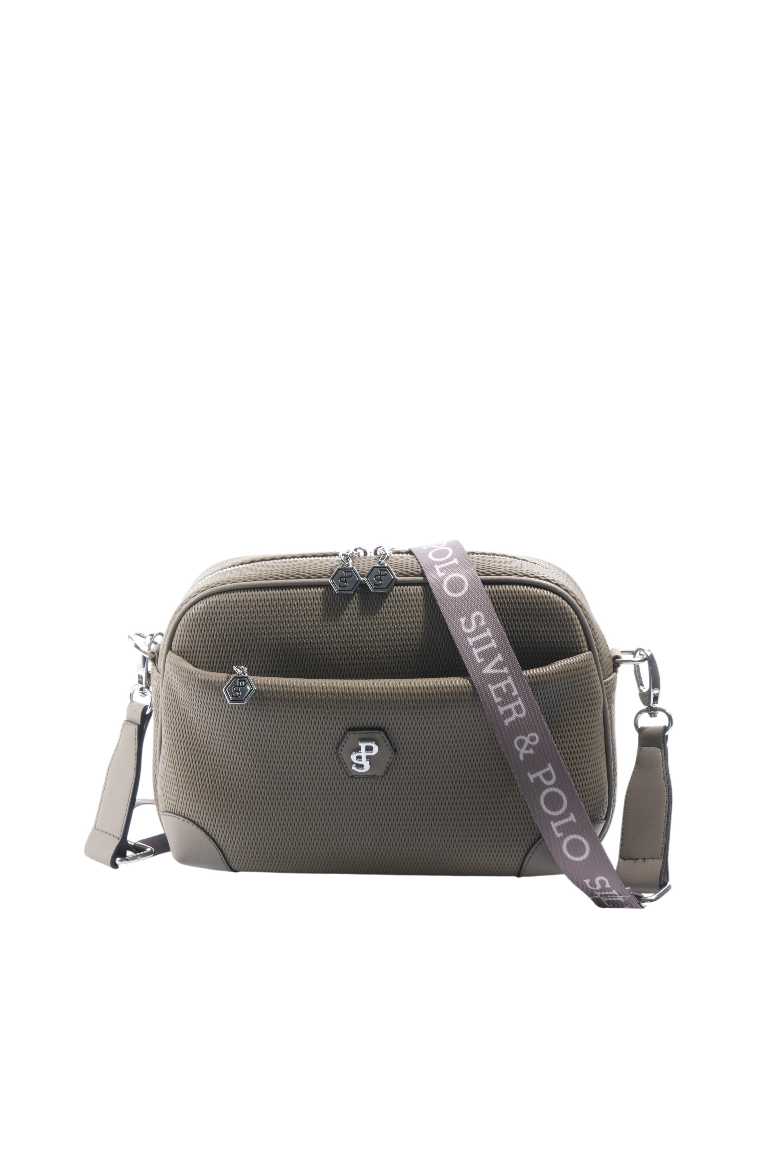 Silver Polo L.Haki - Y.Yeşil Petek Kadın Çapraz Çanta SP1094