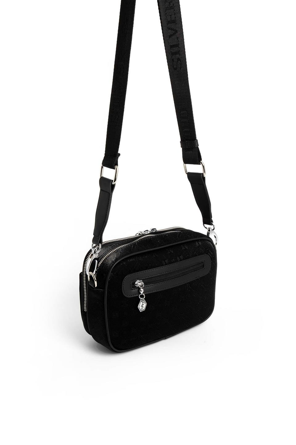 Silver Polo SP1162 Kadın Çapraz Çanta Fashion Siyah-Siyah