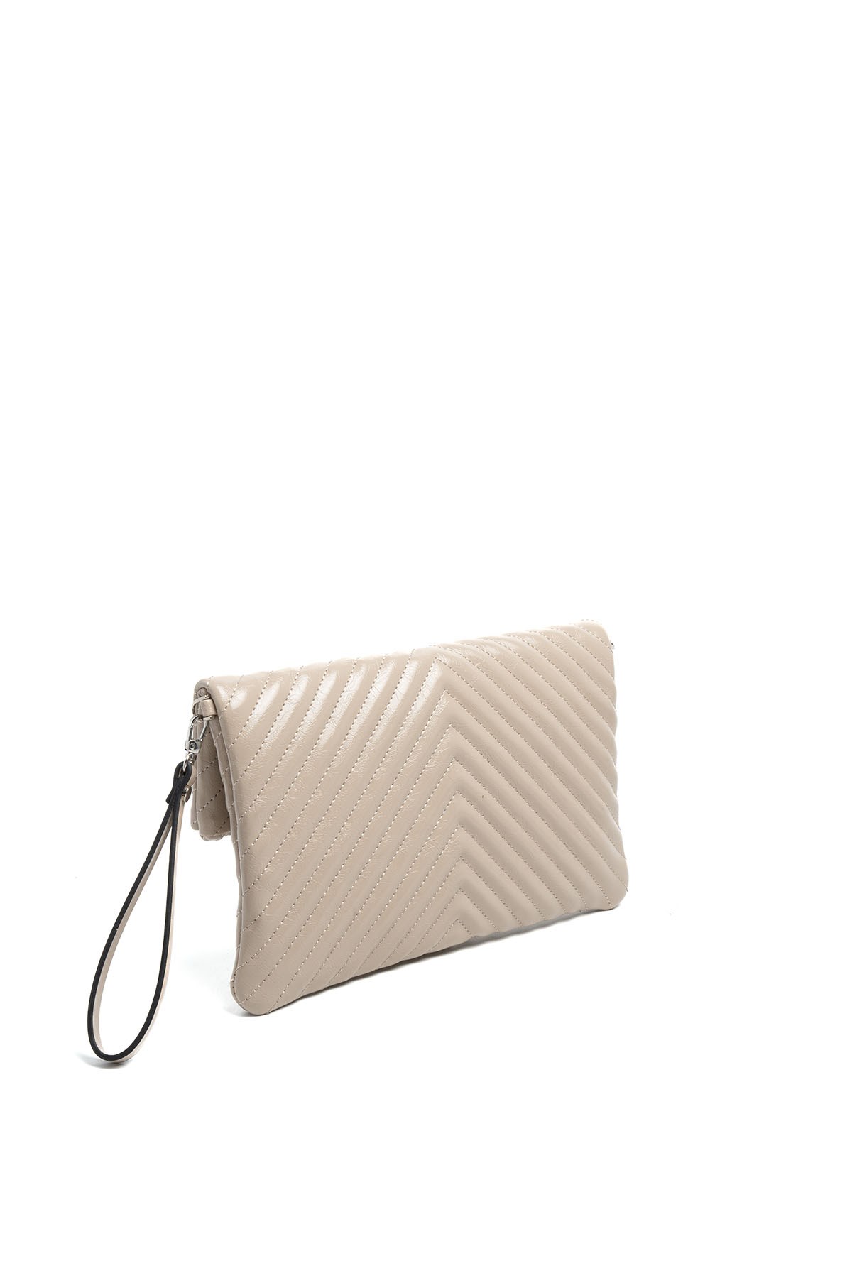Silver Polo Vizon - Vizon Kapitone V Kadın Portföy ve Clutch El Çantası SP1134