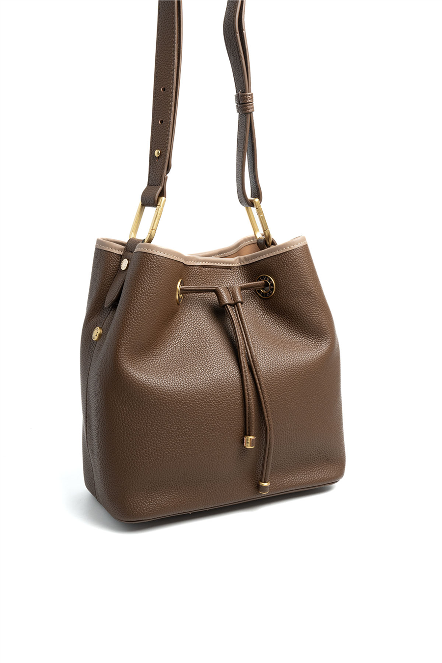 Silver Polo Kahve - Kahve Mini Rolax Kadın Omuz Çantası SP1241