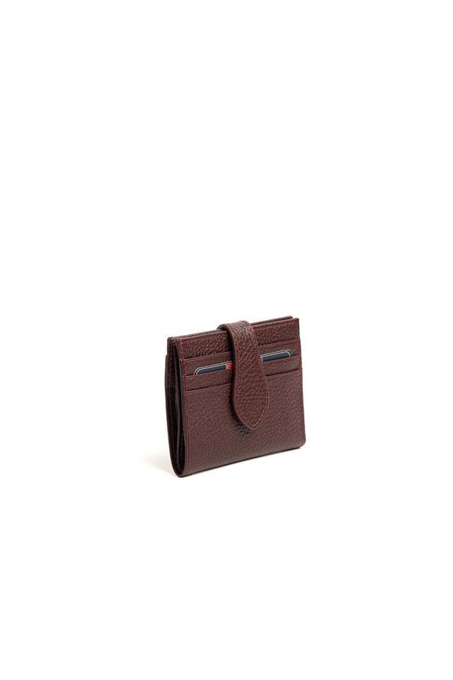 Silver Polo SP1190 Kadın Cüzdan & Kartlık Düz Deri Bordo-Bordo