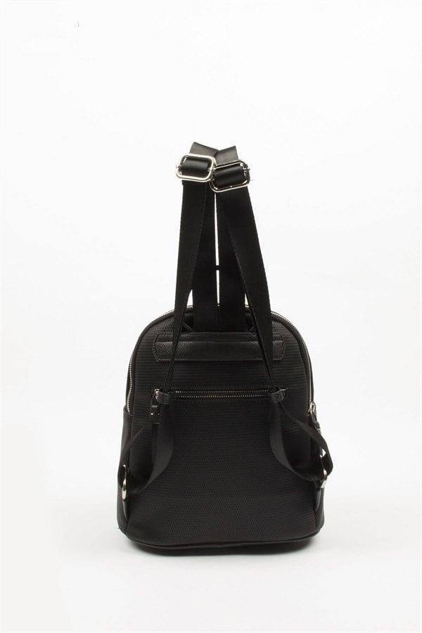 Silver & Polo SP901 Kadın Sırt Çantası Petek Siyah