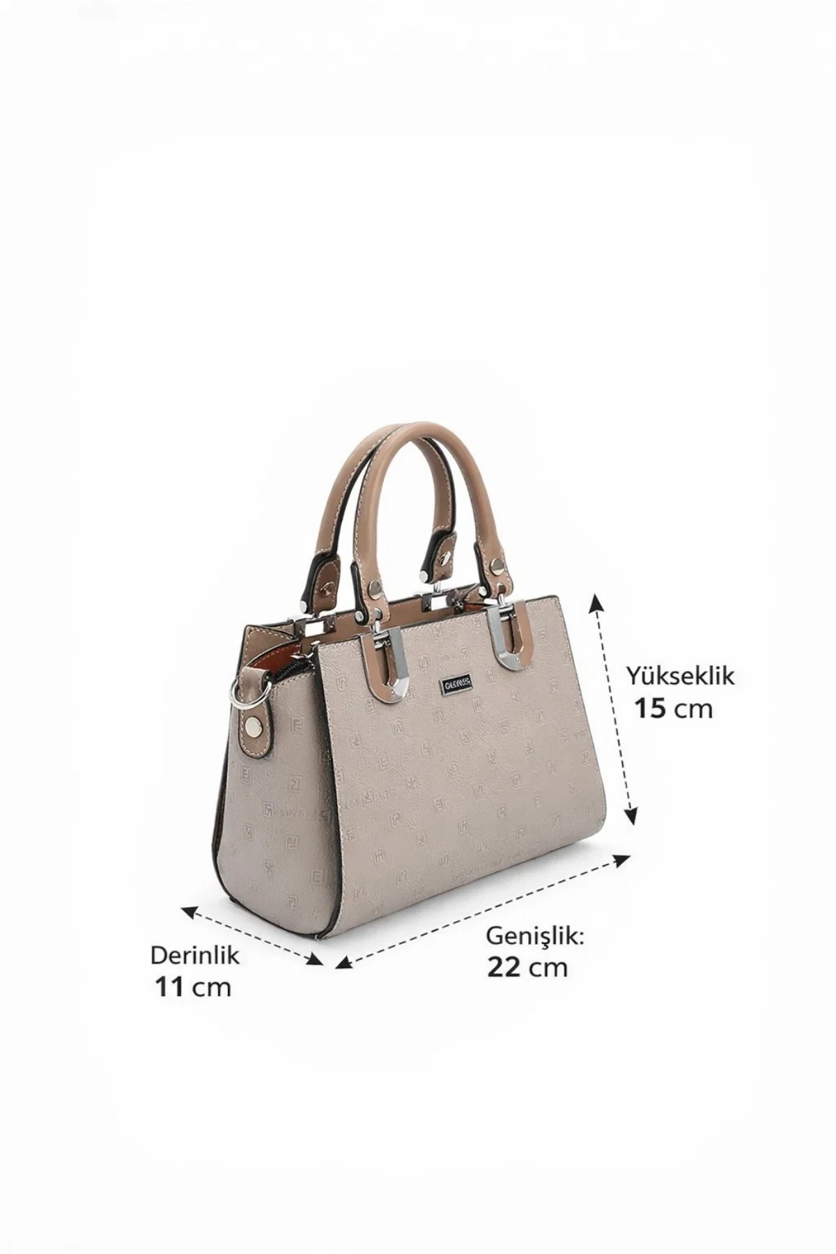 Silver Polo SP1281 Kadın El Çantası Fashion A.Vizon-Latte