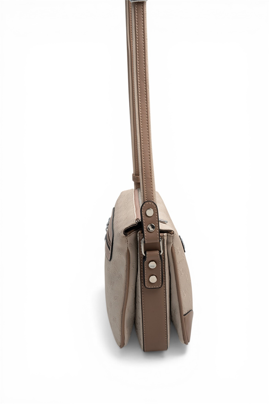 Silver Polo SP784 Kadın Çapraz Çanta Fashion Bej-Latte