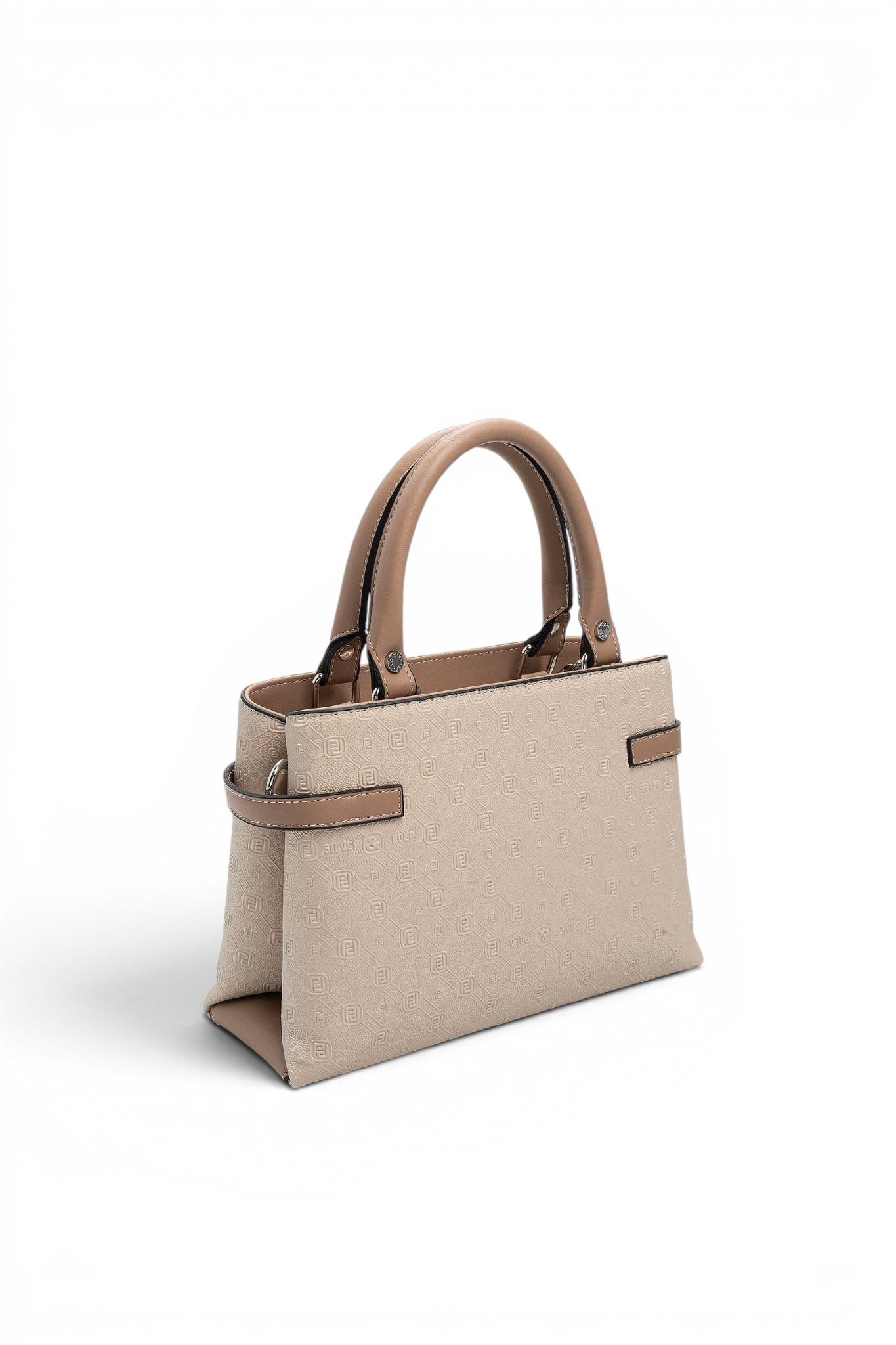 Silver Polo Bej - Latte Fashion Kadın El Çantası SP1149