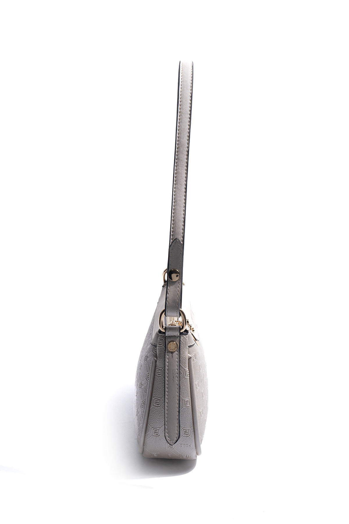 Silver Polo SP1274 Kadın Çapraz Çanta Logolu Bej-S.Bej