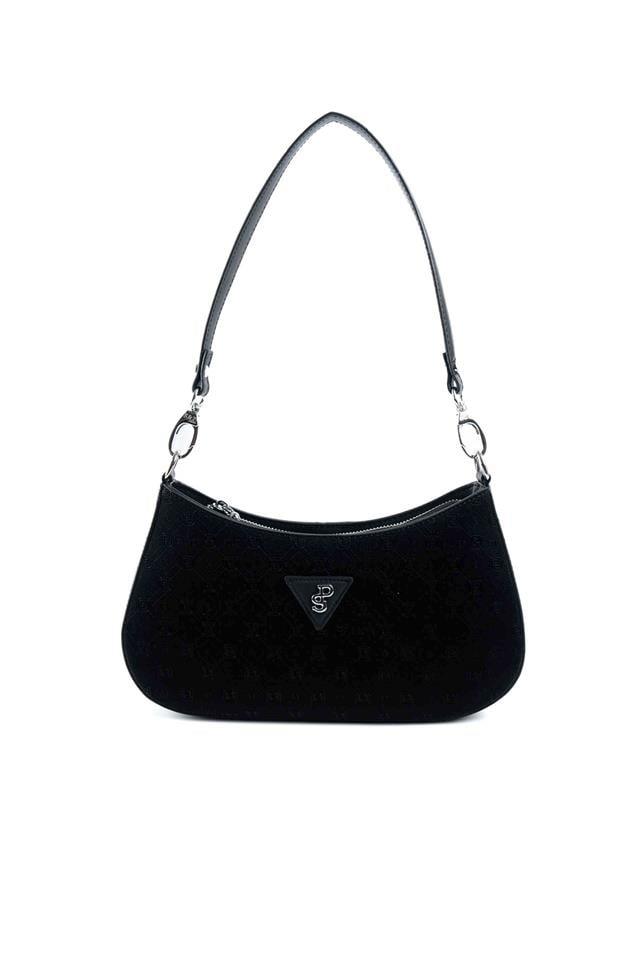 Silver Polo Siyah - Siyah Fashion Kadın Omuz Çantası SP1251