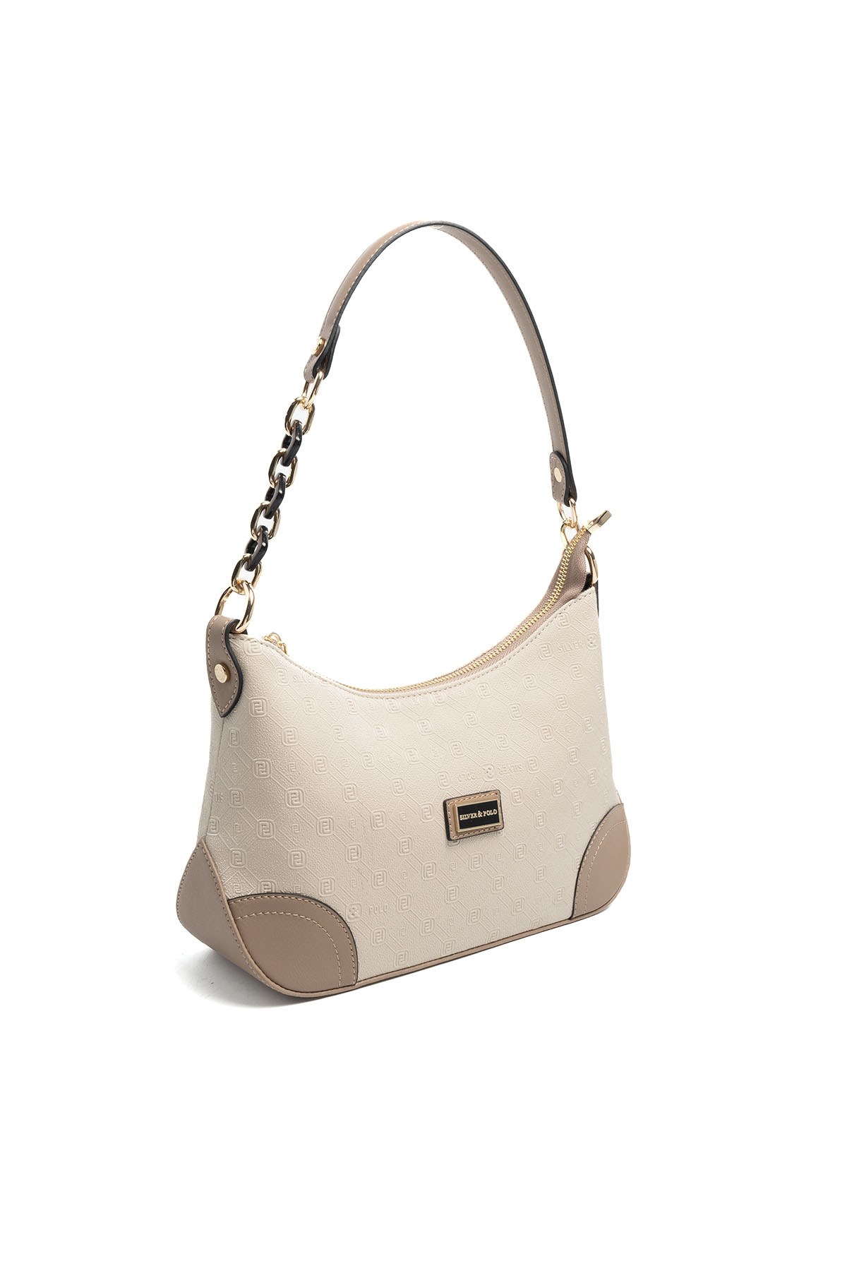 Silver Polo SP1277 Kadın Omuz Çantası Fashion Bej-Latte