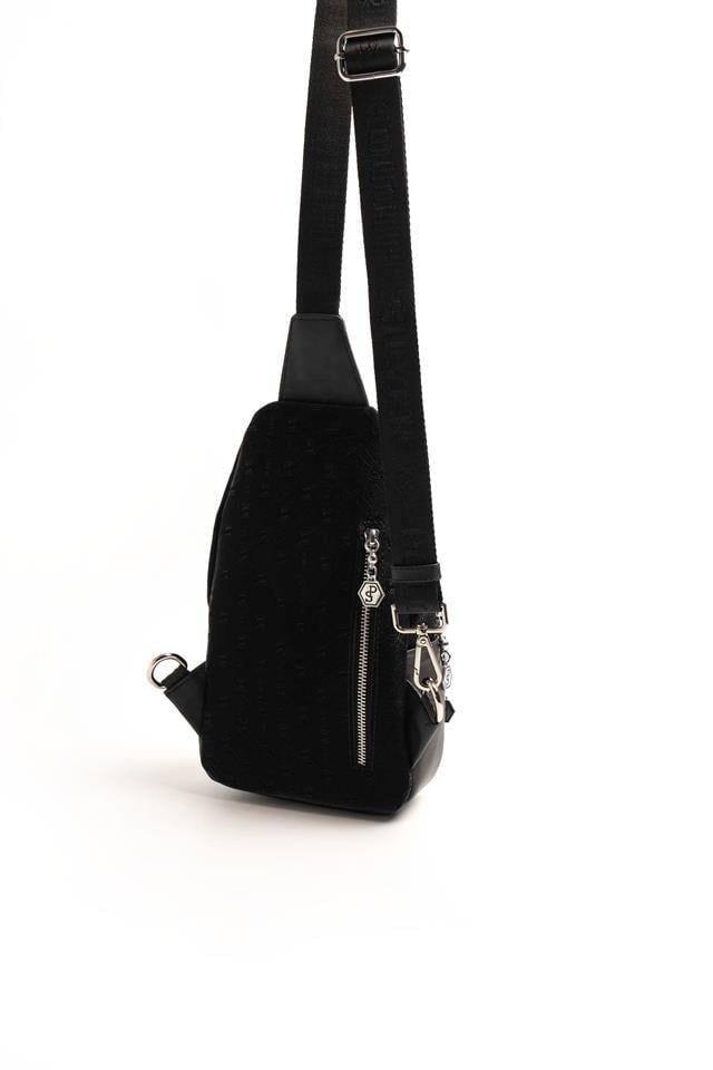 Silver & Polo SP959 Kadın Vücut Çantası Fashion Siyah