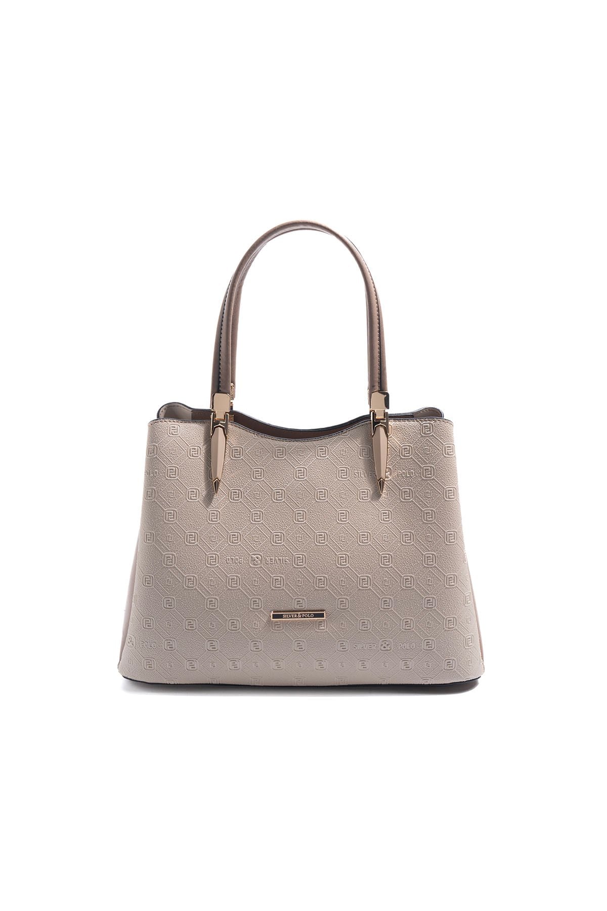 Silver Polo Bej - Latte Fashion Kadın El Çantası SP1205