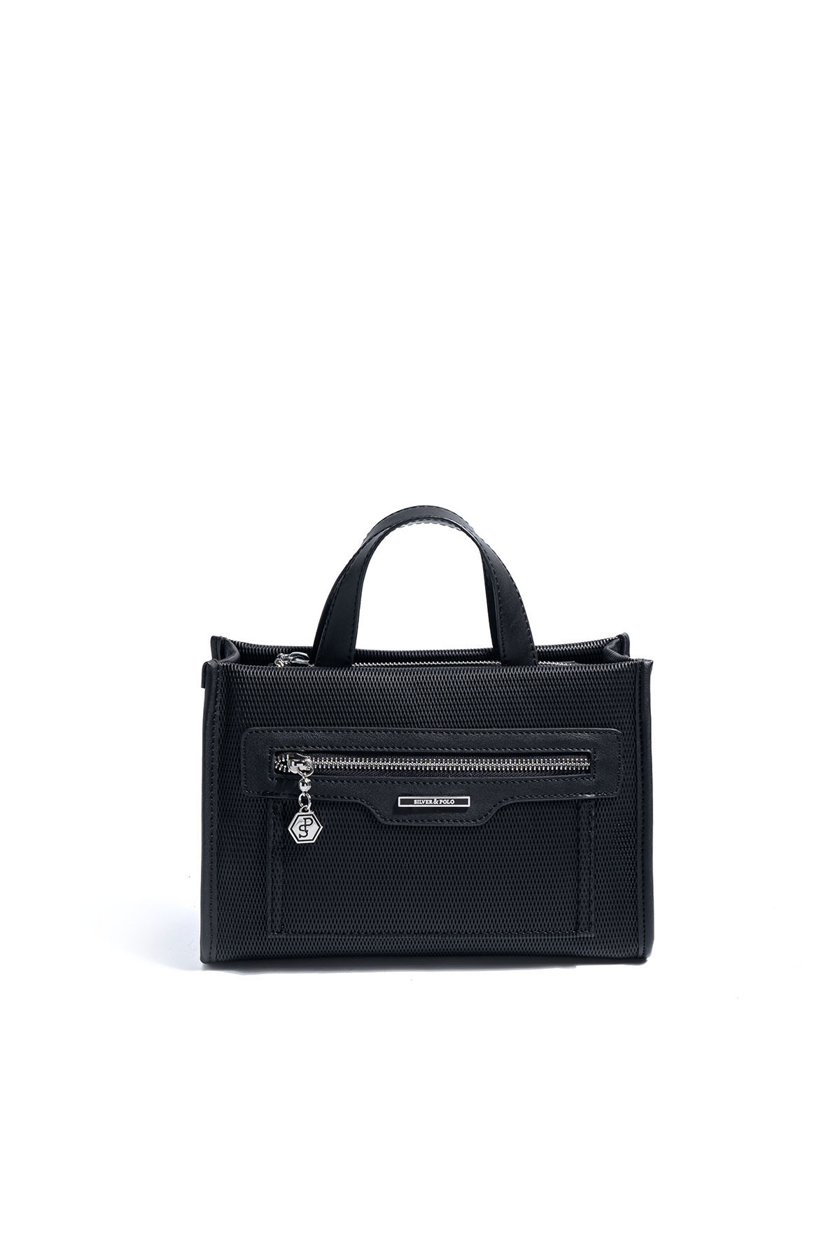 Silver & Polo SP1271 Kadın El Çantası Petek Siyah