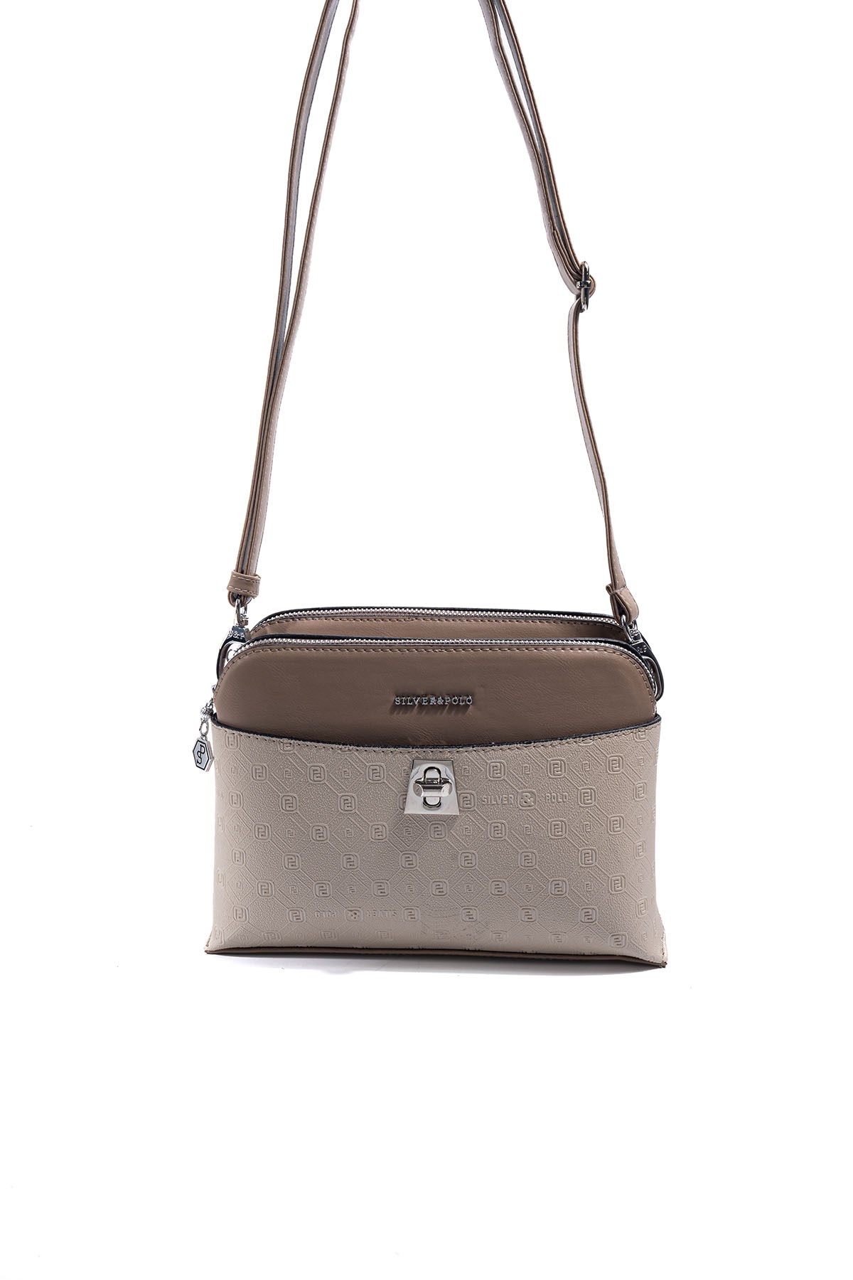 Silver Polo SP623 Kadın Çapraz Çanta Fashion Bej-Latte