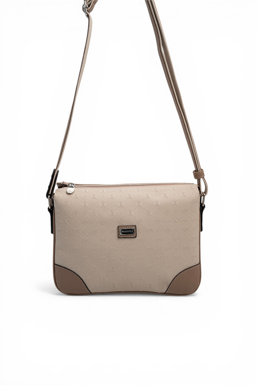 Silver Polo SP784 Kadın Çapraz Çanta Fashion Bej-Latte