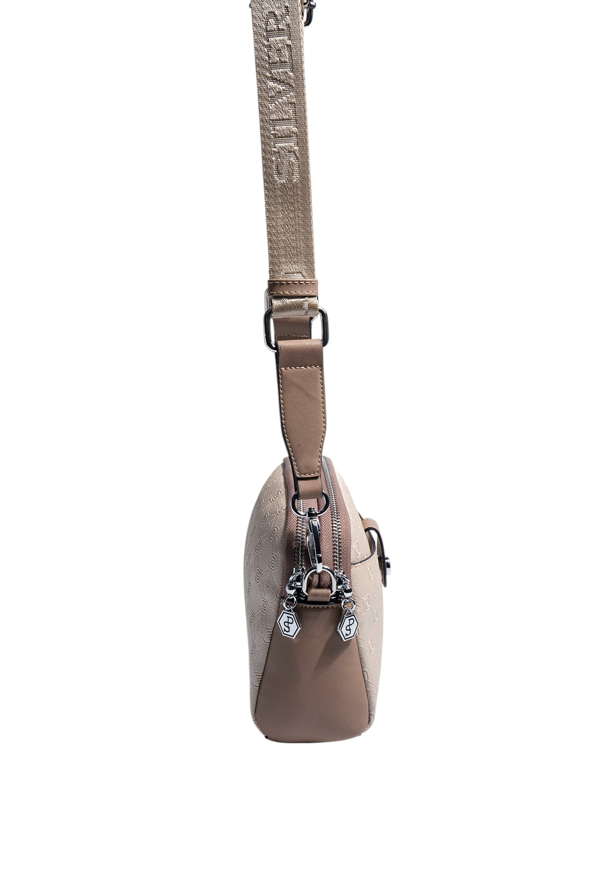 Silver Polo SP1144 Kadın Çapraz Çanta Fashion Bej-Latte