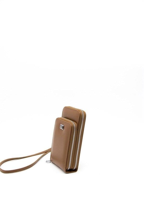 Silver & Polo SP1011 Kadın Telefon Çantası Düz Taba