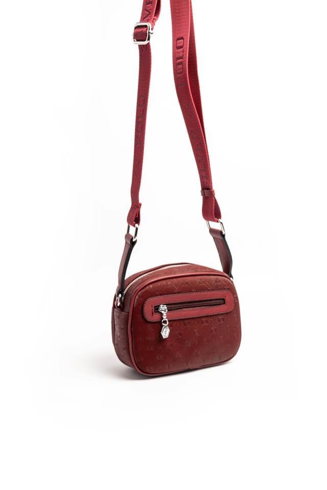 Silver Polo Bordo - Bordo Fashion Kadın Çapraz Çanta SP1111