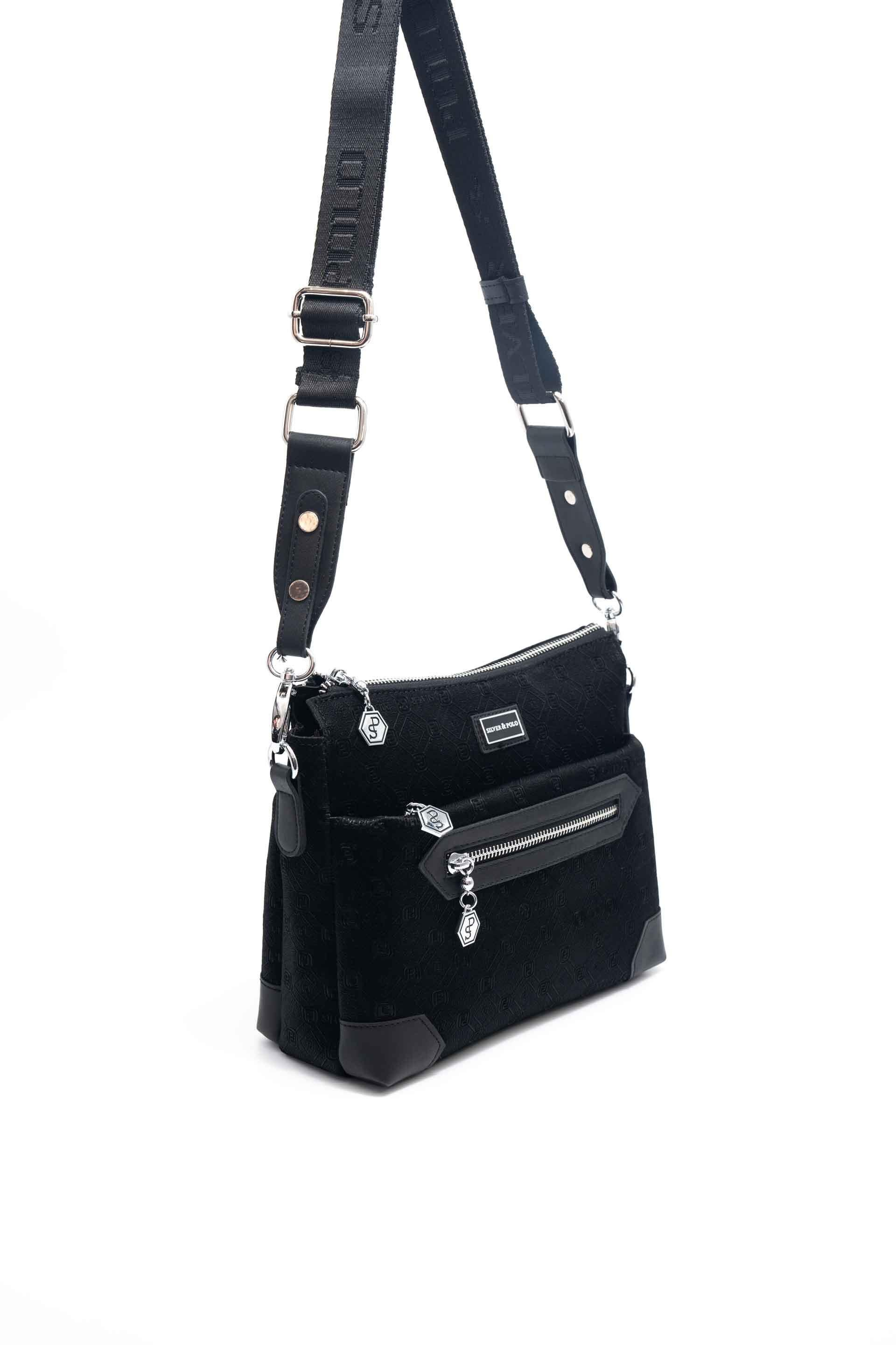Silver & Polo SP1110 Kadın Çapraz Çanta Fashion Siyah