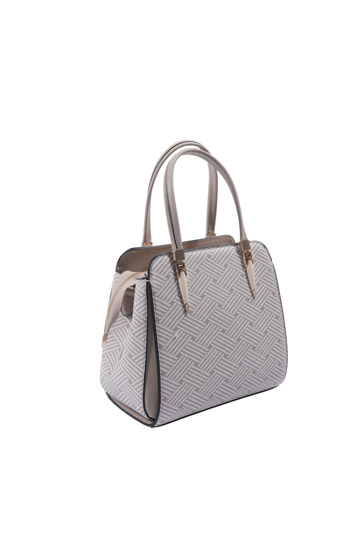 Silver Polo SP1136 Kadın El Çantası Ç.Örgü Bej-Kum
