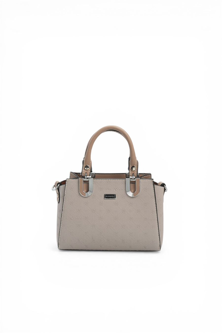 Silver Polo SP1281 Kadın El Çantası Fashion A.Vizon-Latte