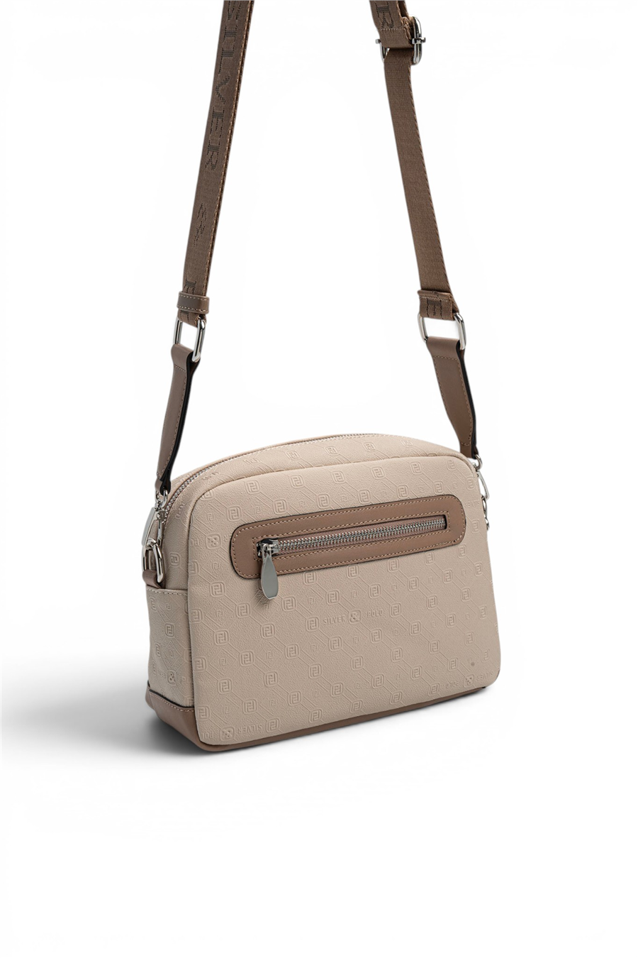 Silver Polo SP1201 Kadın Çapraz Çanta Fashion Bej-Latte