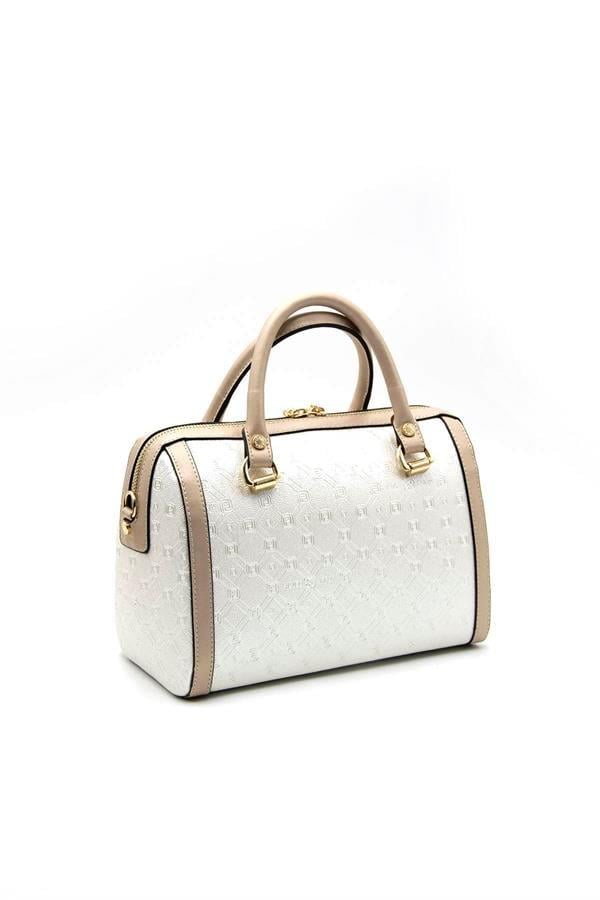 Silver & Polo SP1091 Kadın El Çantası Logolu Sedef-S.Nut