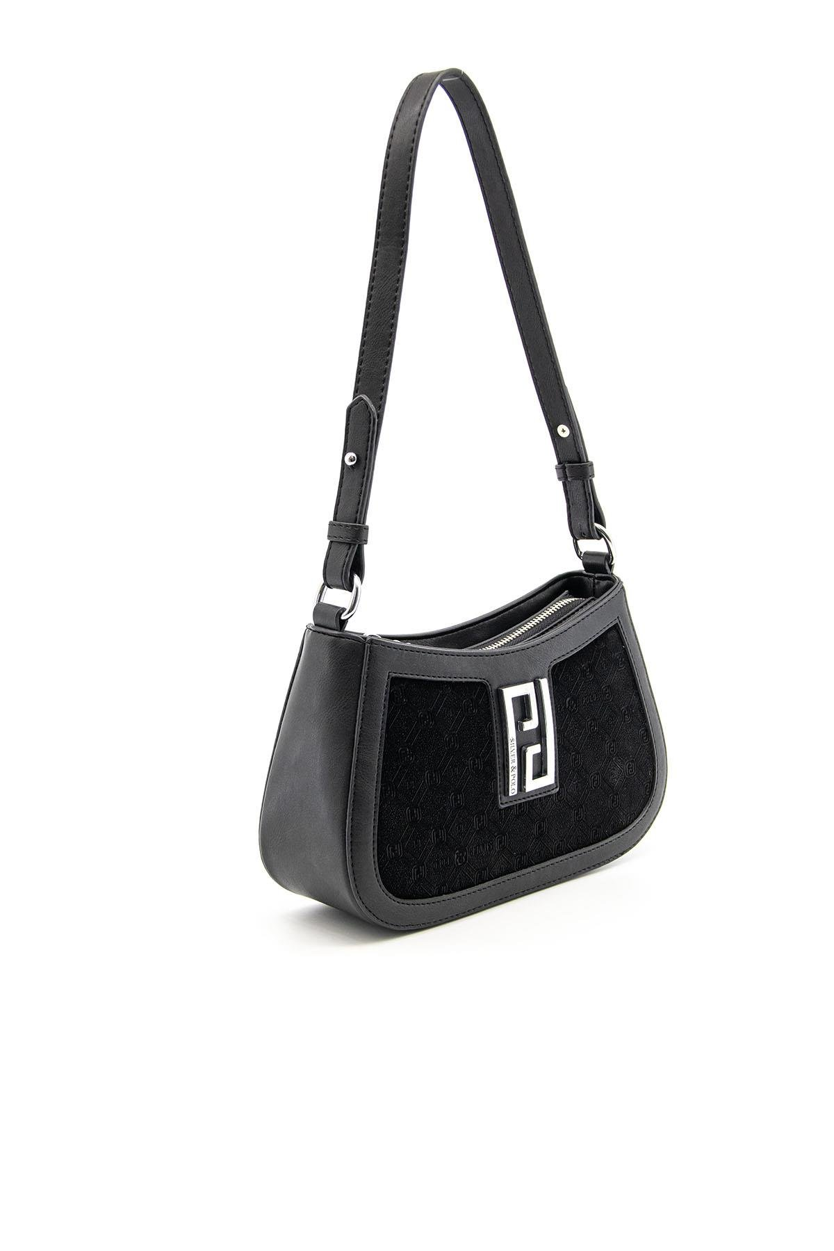 Silver & Polo SP1132 Kadın Çapraz Çanta Fashion Siyah