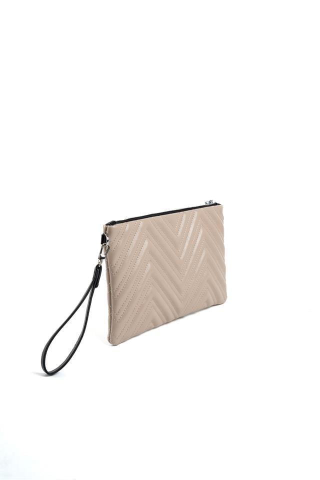 Silver Polo A.Vizon - A.Vizon W Desen Kadın Portföy ve Clutch El Çantası SP1250