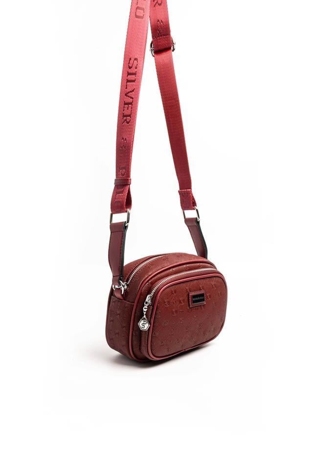 Silver Polo Bordo - Bordo Fashion Kadın Çapraz Çanta SP1111