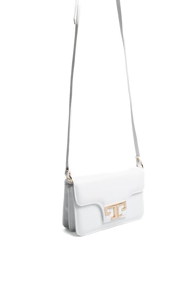 Silver Polo SP1170 Kadın Çapraz Çanta Soft Beyaz-Beyaz