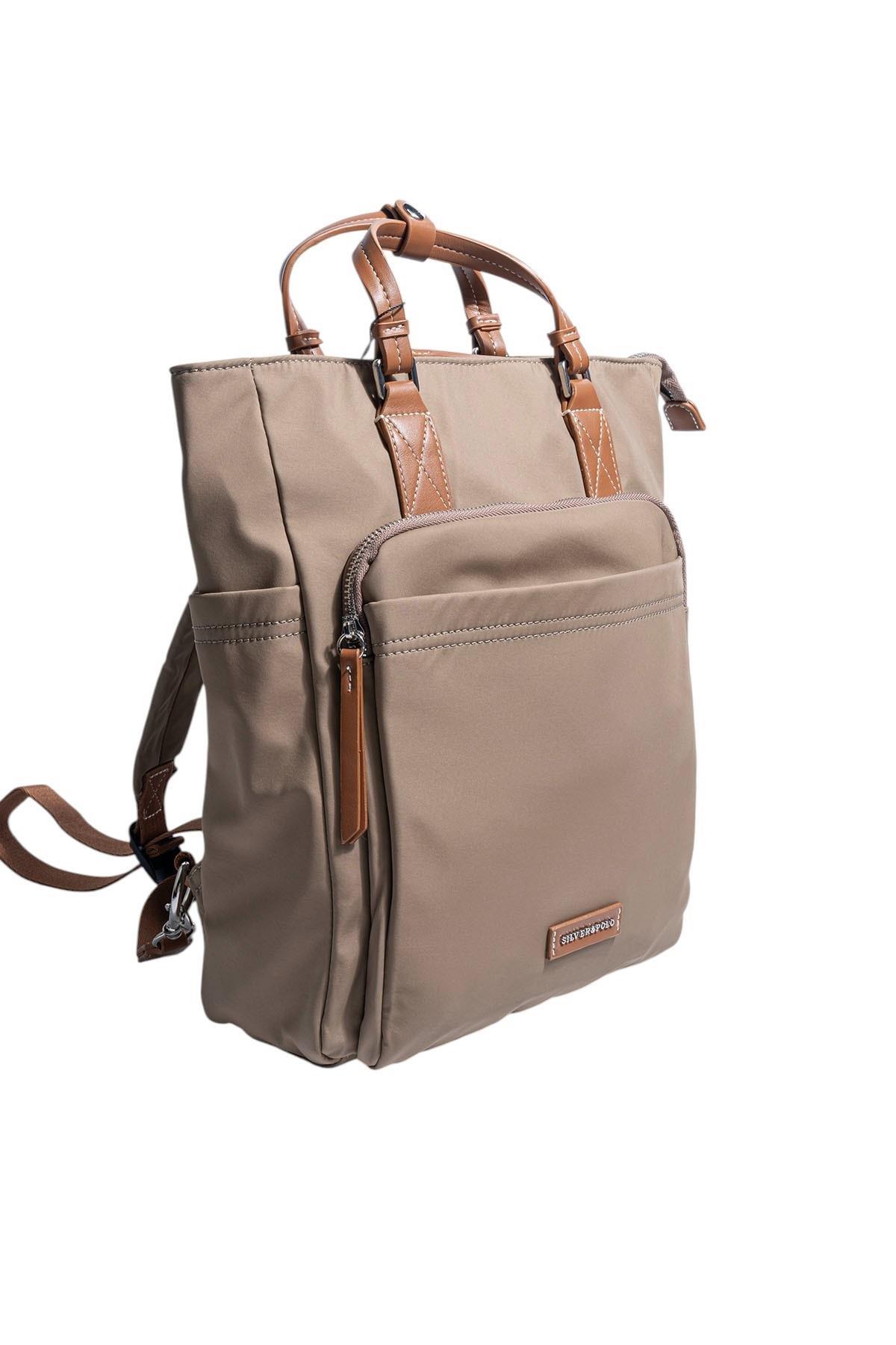 Silver & Polo SP1226 Kadın El Çantası  Vizon-Taba