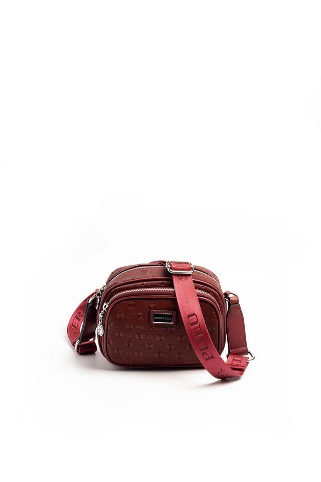 Silver Polo Bordo - Bordo Fashion Kadın Çapraz Çanta SP1111