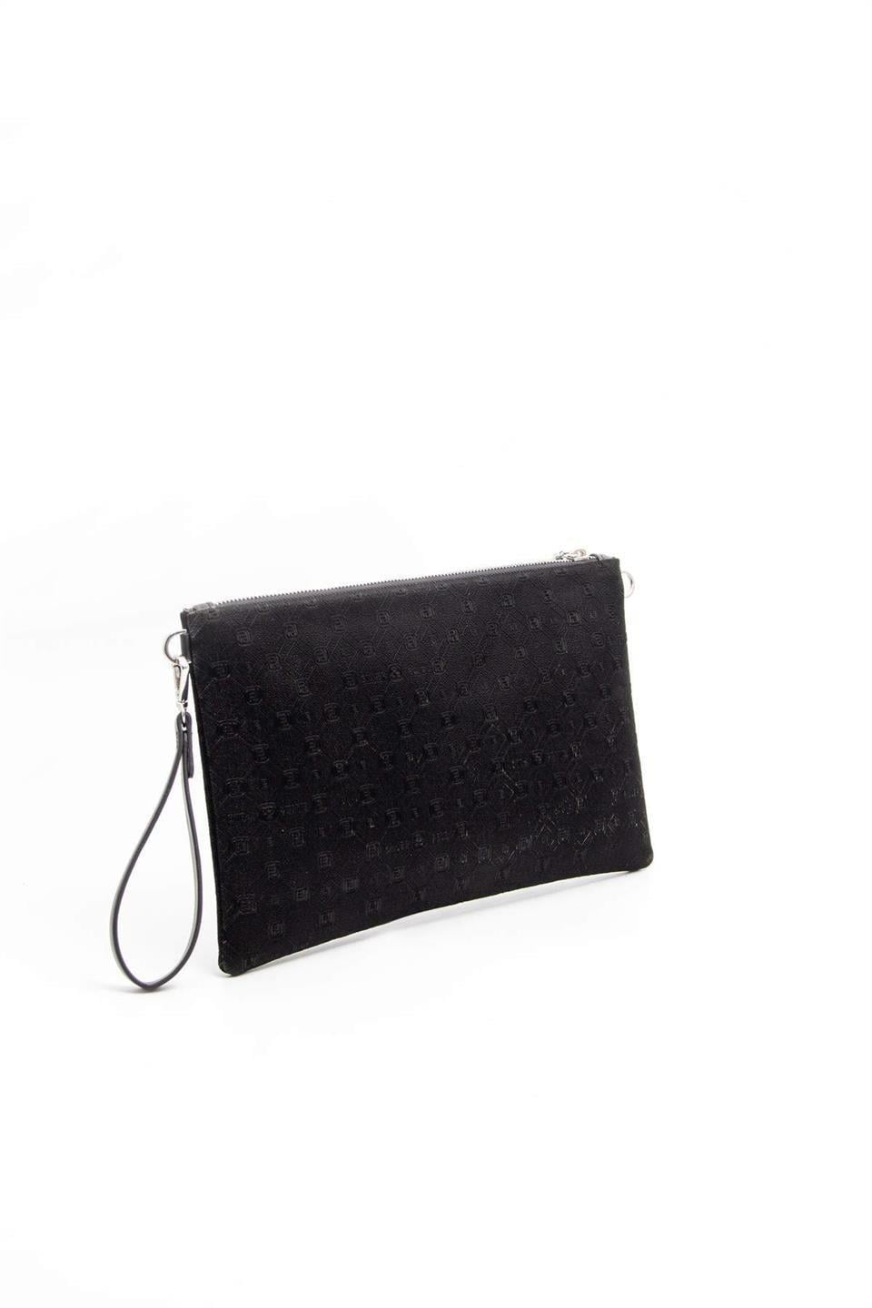 Silver Polo Siyah - Siyah Fashion Kadın Portföy ve Clutch El Çantası SP1034