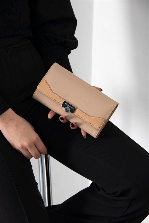 Silver & Polo SP979 Kadın Cüzdan & Kartlık Düz Nut