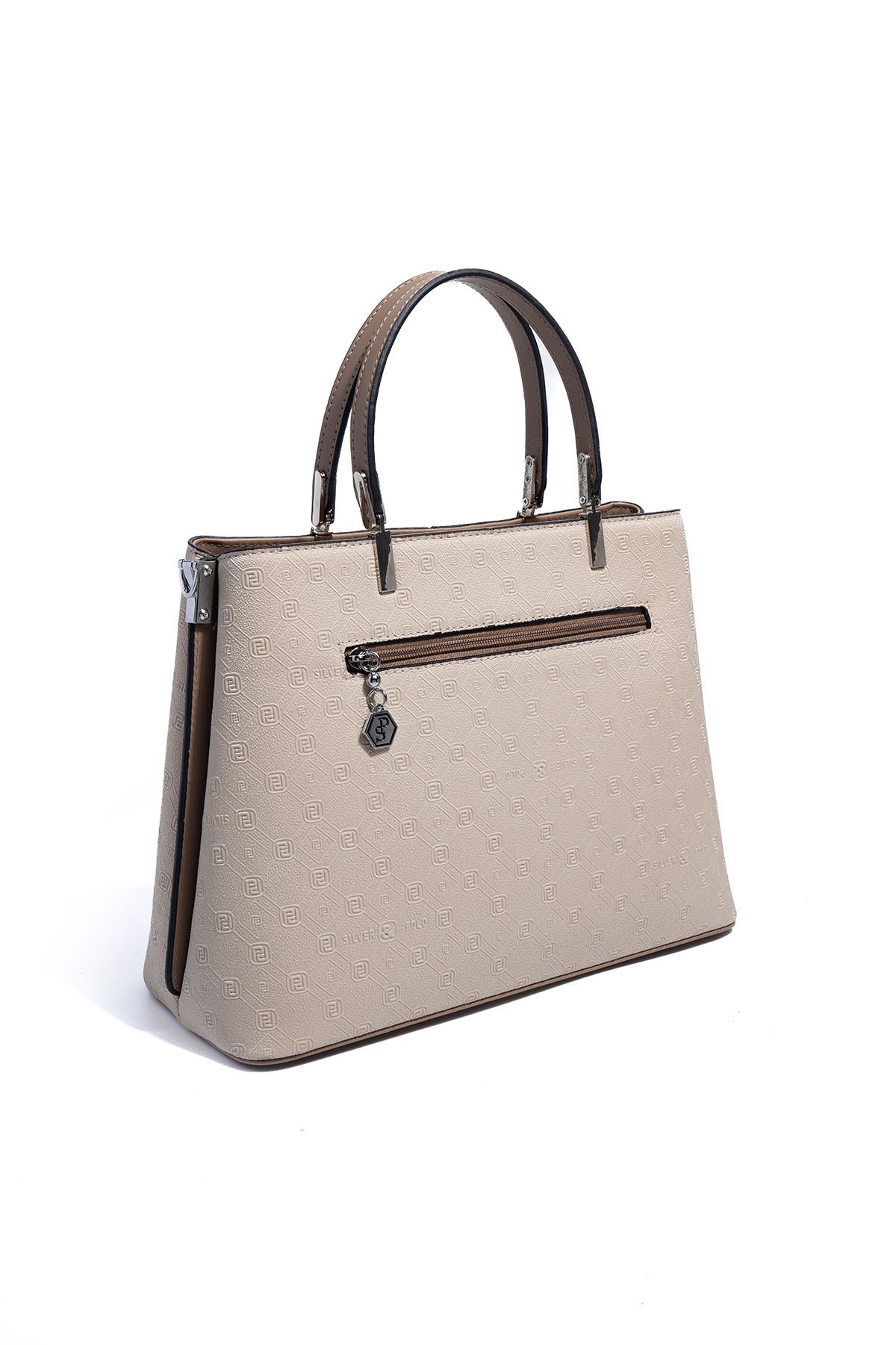Silver Polo Bej - Latte Fashion Kadın El Çantası SP924