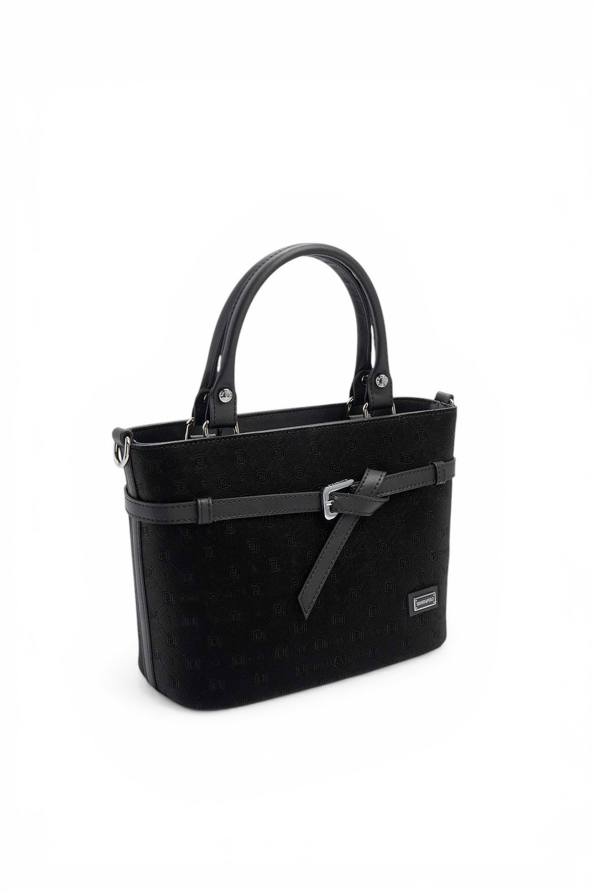 Silver & Polo SP1283 Kadın El Çantası Fashion Siyah-Siyah