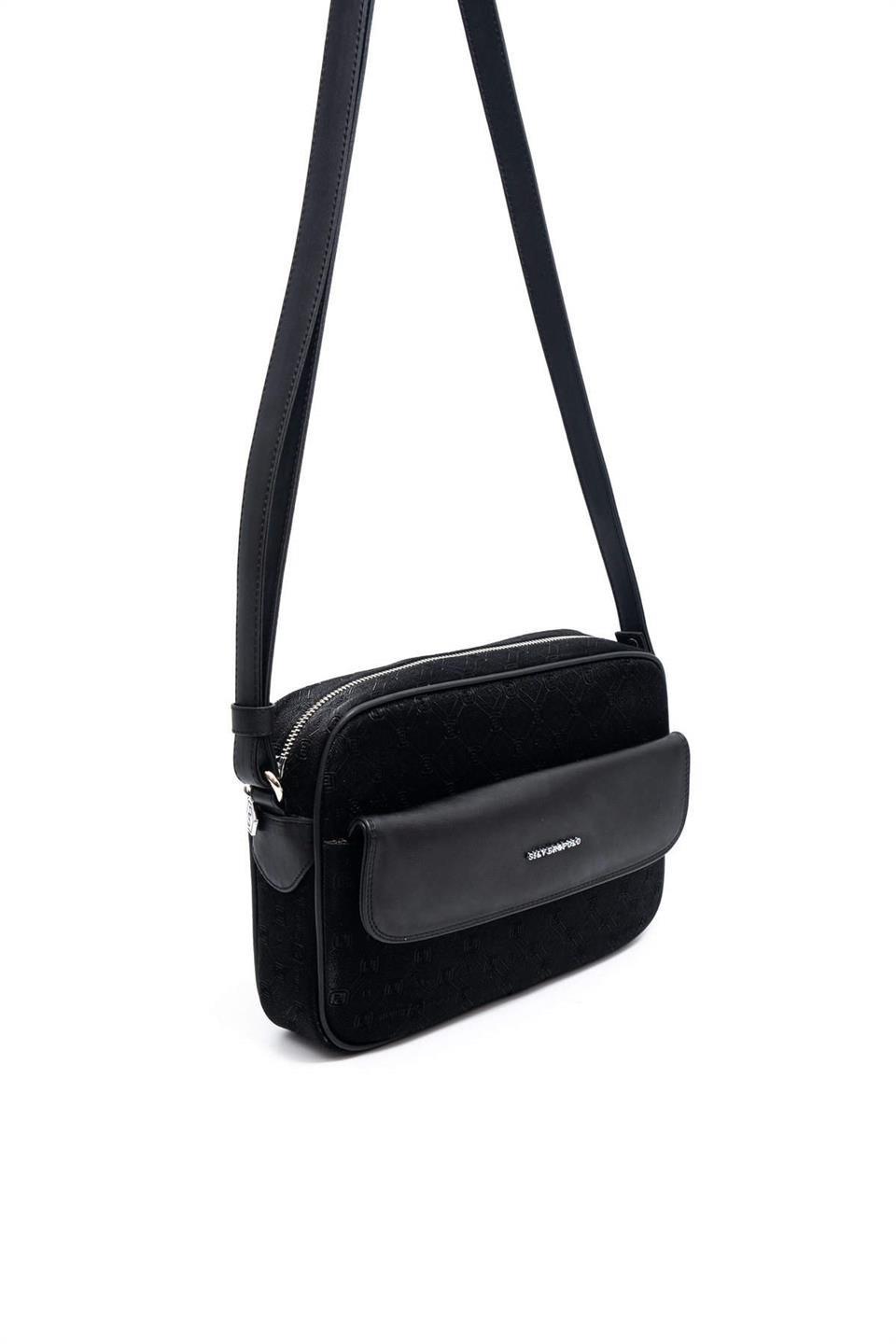 Silver & Polo SP1165 Kadın Çapraz Çanta Fashion Siyah