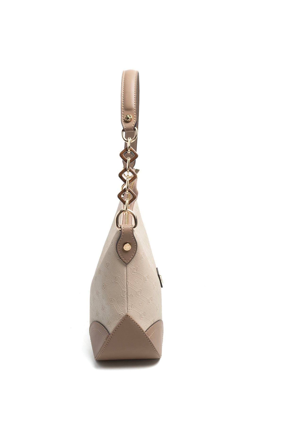Silver Polo SP1277 Kadın Omuz Çantası Fashion Bej-Latte