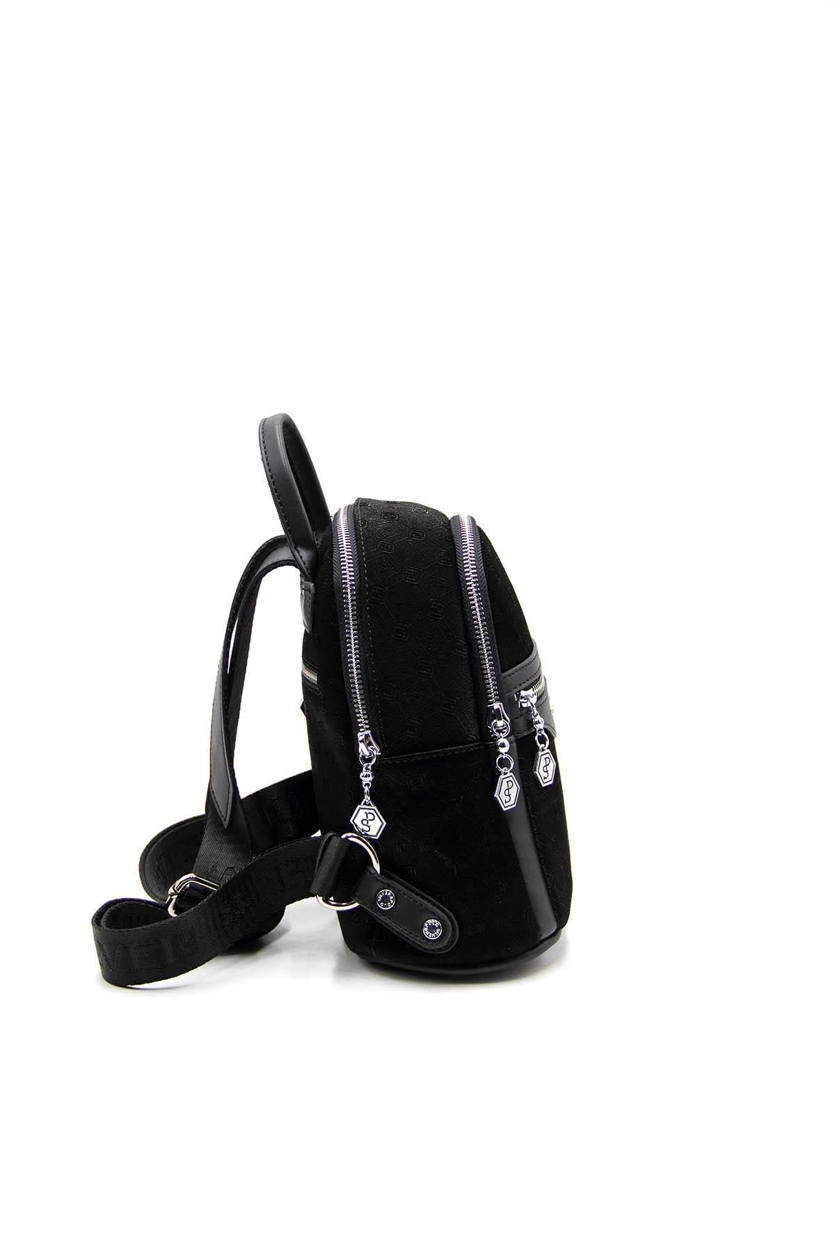 Silver & Polo SP983 Kadın Sırt Çantası Fashion Siyah