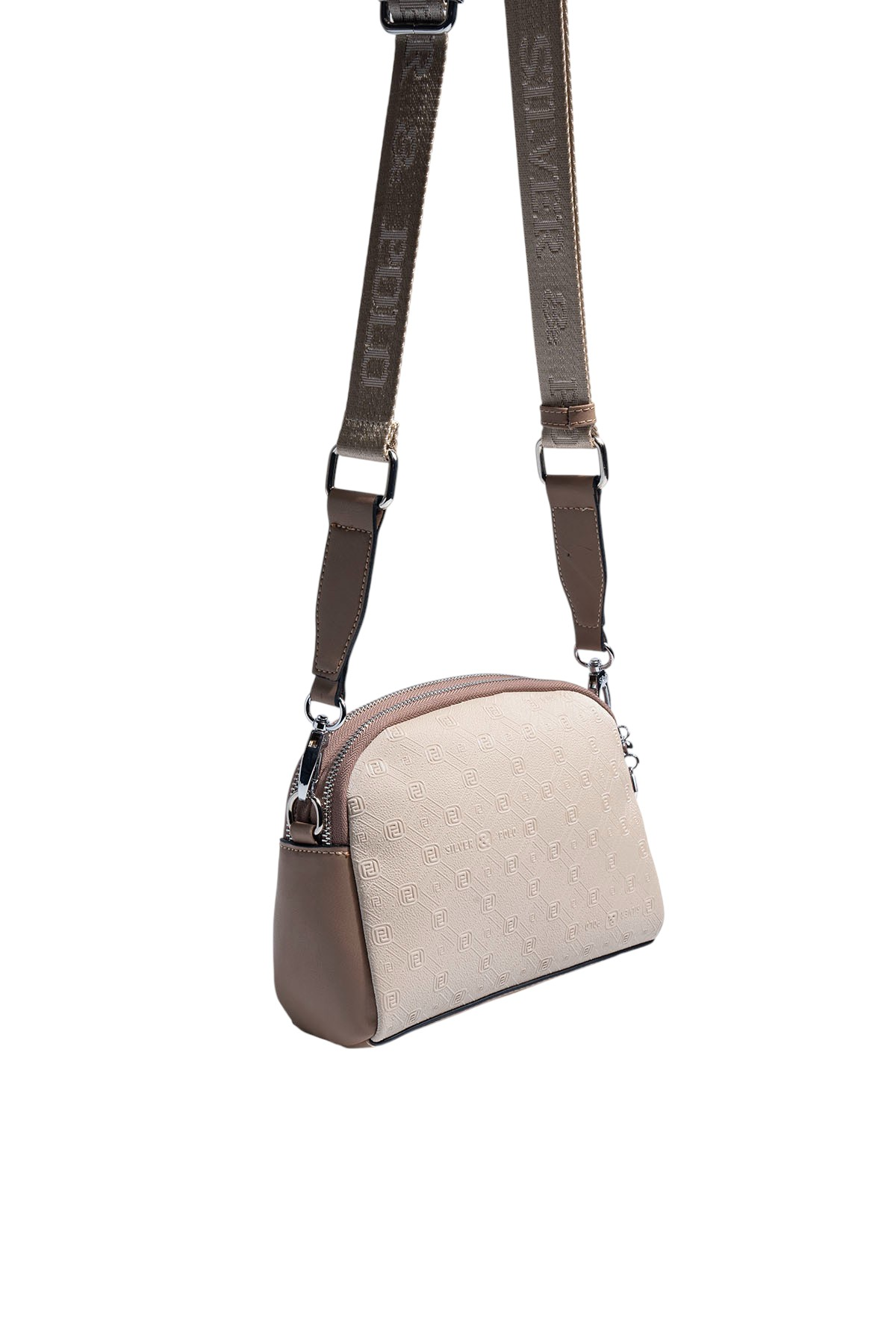 Silver Polo SP1144 Kadın Çapraz Çanta Fashion Bej-Latte