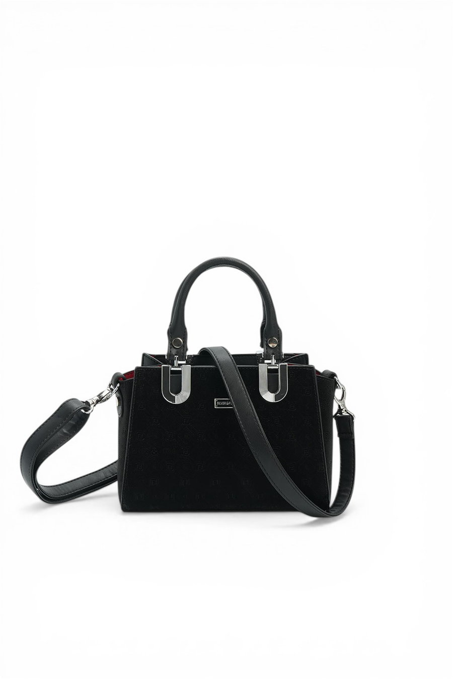 Silver Polo SP1281 Kadın El Çantası Fashion Siyah-Siyah
