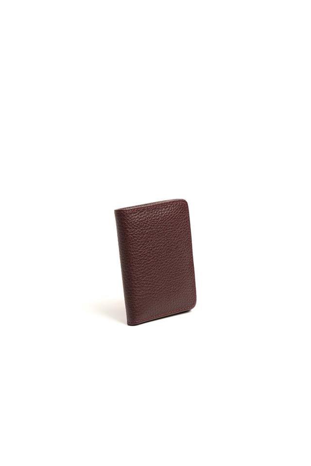 Silver Polo Bordo - Bordo Düz Deri Kadın Cüzdan ve Kartlık SP1191