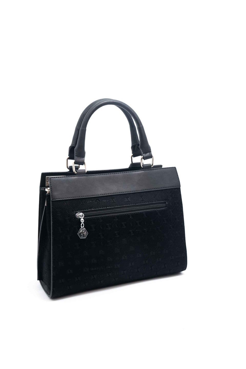 Silver Polo SP1174 Kadın El Çantası Fashion Siyah-Siyah