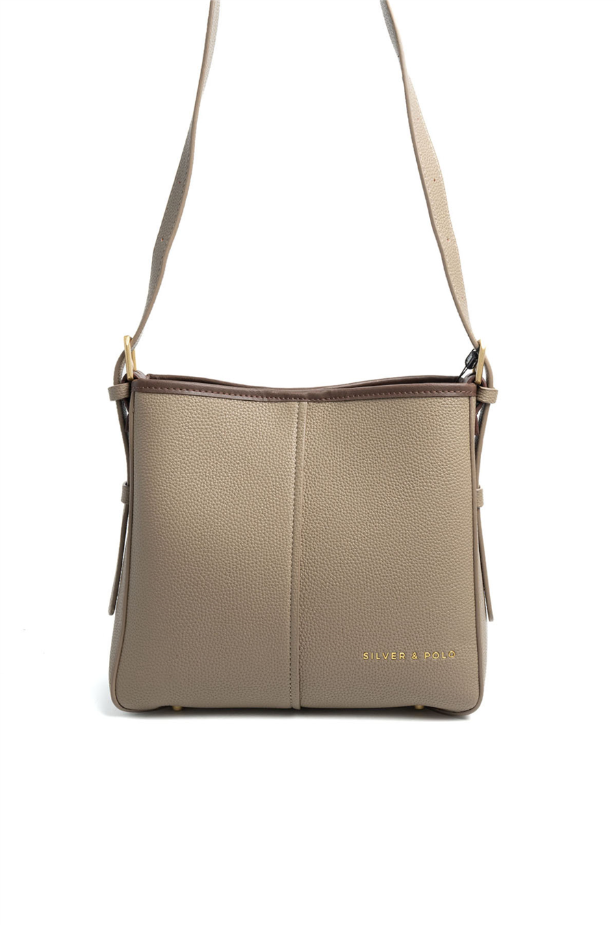 Silver & Polo SP1249 Kadın Omuz Çantası  Vizon