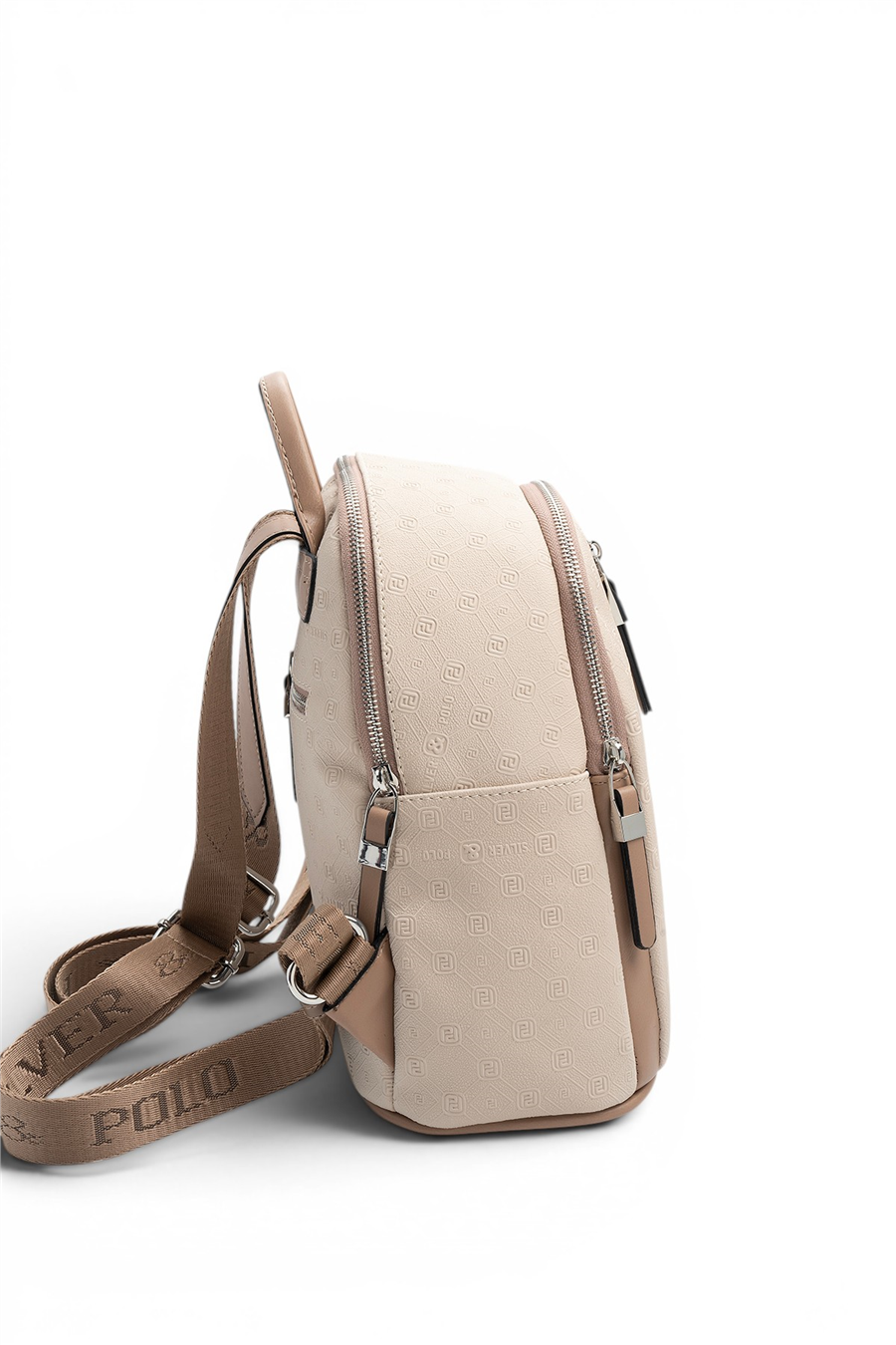 Silver Polo SP901 Kadın Sırt Çantası Fashion Bej-Latte