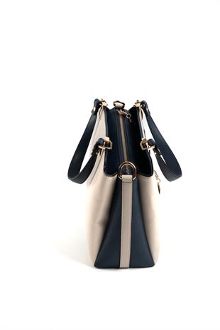 Silver & Polo Bej - Laci SP972 Kadın El Çantası